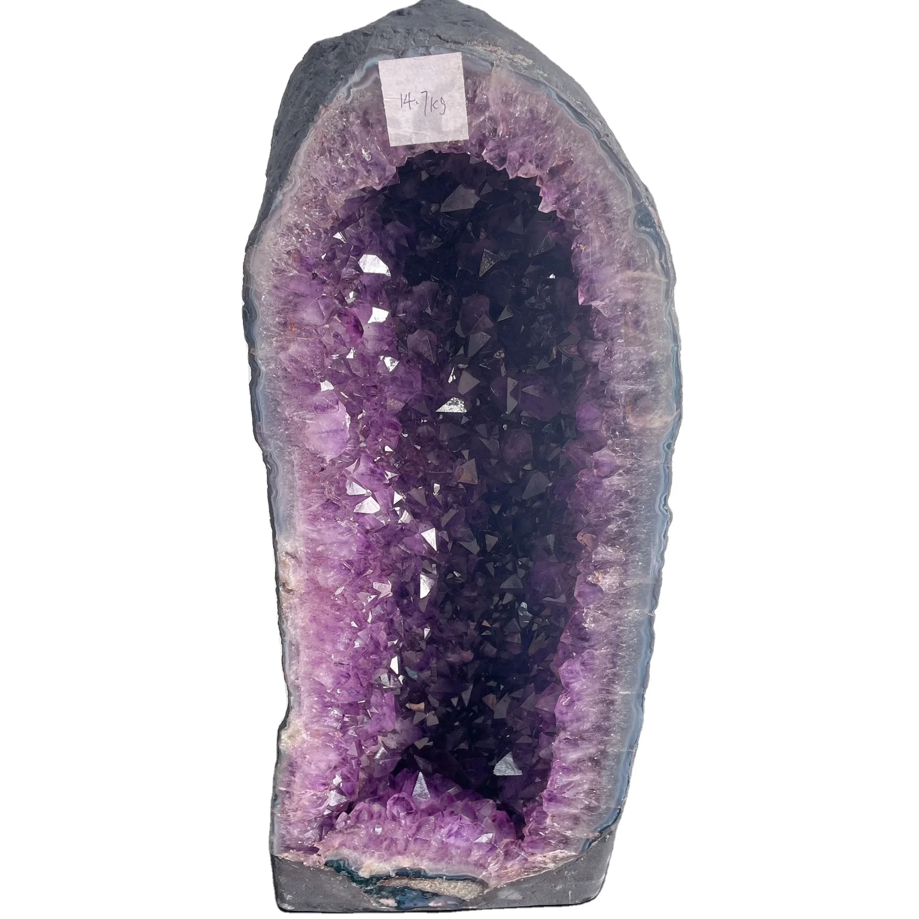 Wholesale Natural uruguay amethyst Geode crystals healing stones large quartz cluster For Sale