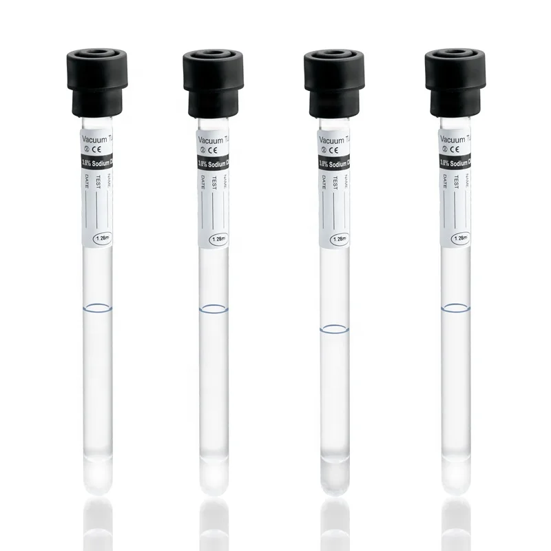 New Style ESR TUBE 3.8% Sodium Citrate  8x120mm available for ESR Fast Detector