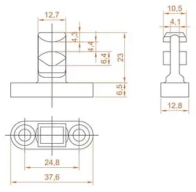 Factory Sash Window Lock Stainless Steels Lock For Sliding Windows