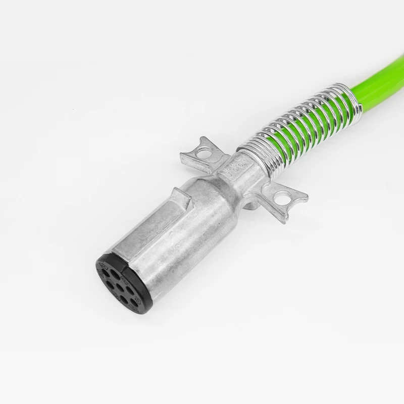 Trailer extension cable Flexible Heavy Duty Cable Assembly -15Ft 7-Way ABS Cord