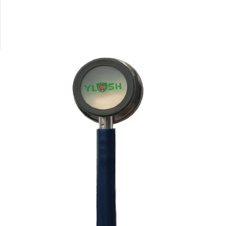 Wholesale 5623 Navy OEM Logo Portable Medical Doctor Nurse Dual Head Dual Tube Sethoscope Stethoscope With Case