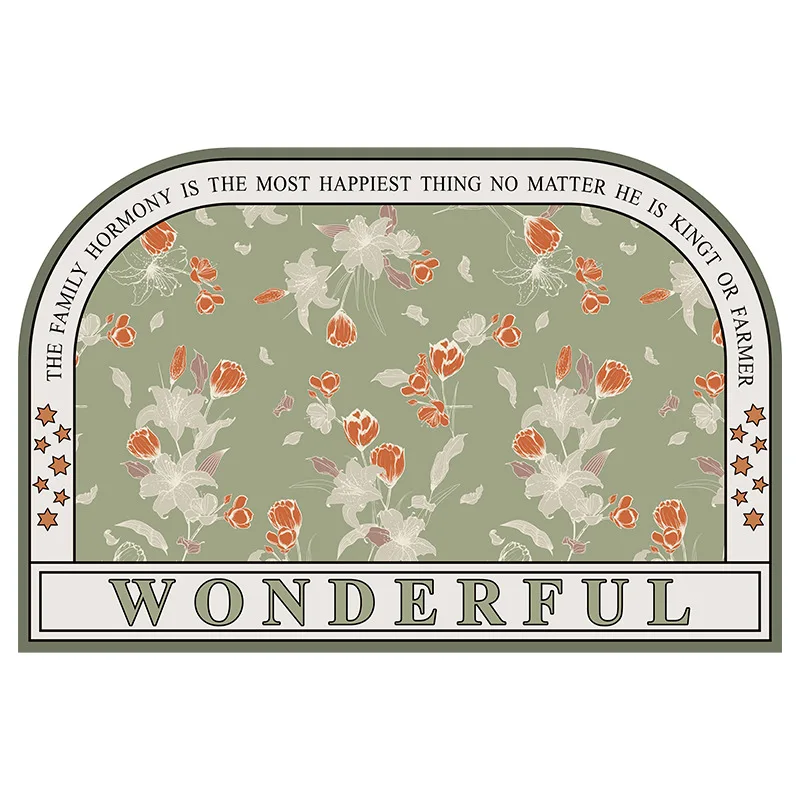 Anti-slip Soft Kieselguhr Bath Mat Water Absorbent Pad