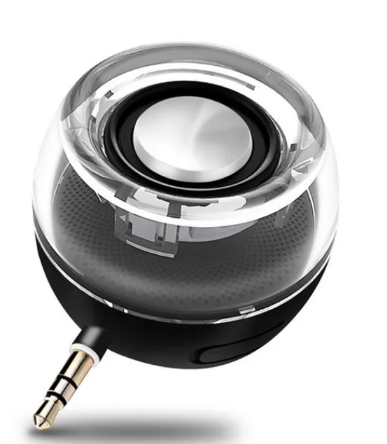 HIFI 3D Surround 3.5mm Aux Audio Jack Mini Portable Speaker for Smart Phone Tablet