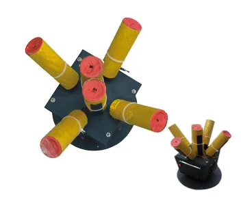 Wireless Rotating Remote Controller Fireworks Console Pyrotechnics Stage Cold Fountain Fireworks Firing System For Wedding Disco