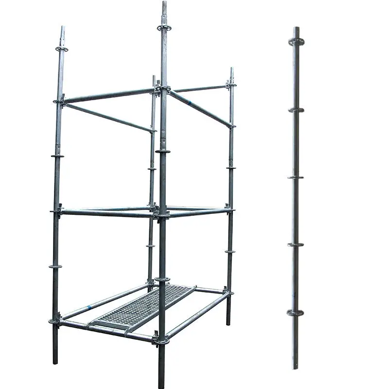 andamio de acero Allround Multidirectional Heavy Duty Layher Galvanized Ringlock scaffolding for construction