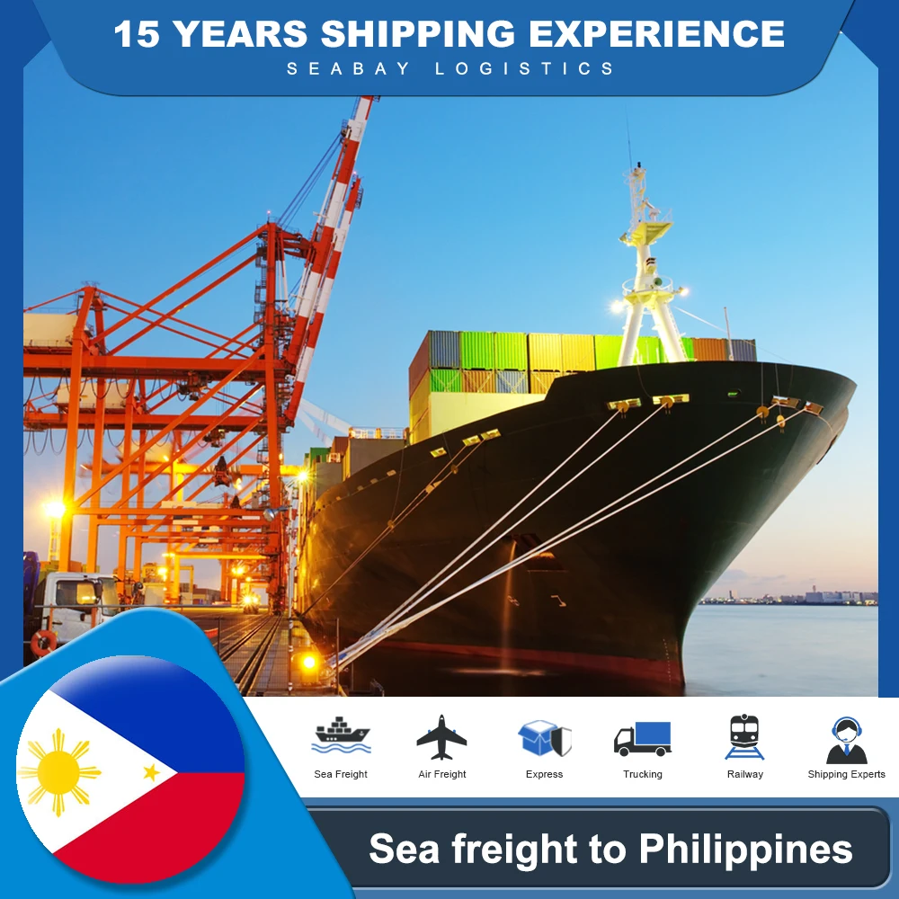 international container sea freight forwarder shipping to cebu philippines