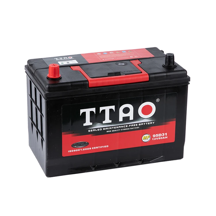  JIS MF свинцово-кислотные батареи автомобиля 12V 70AH 75AH 80AH 90AH 95D31 NX120-7 N70Z N70MF