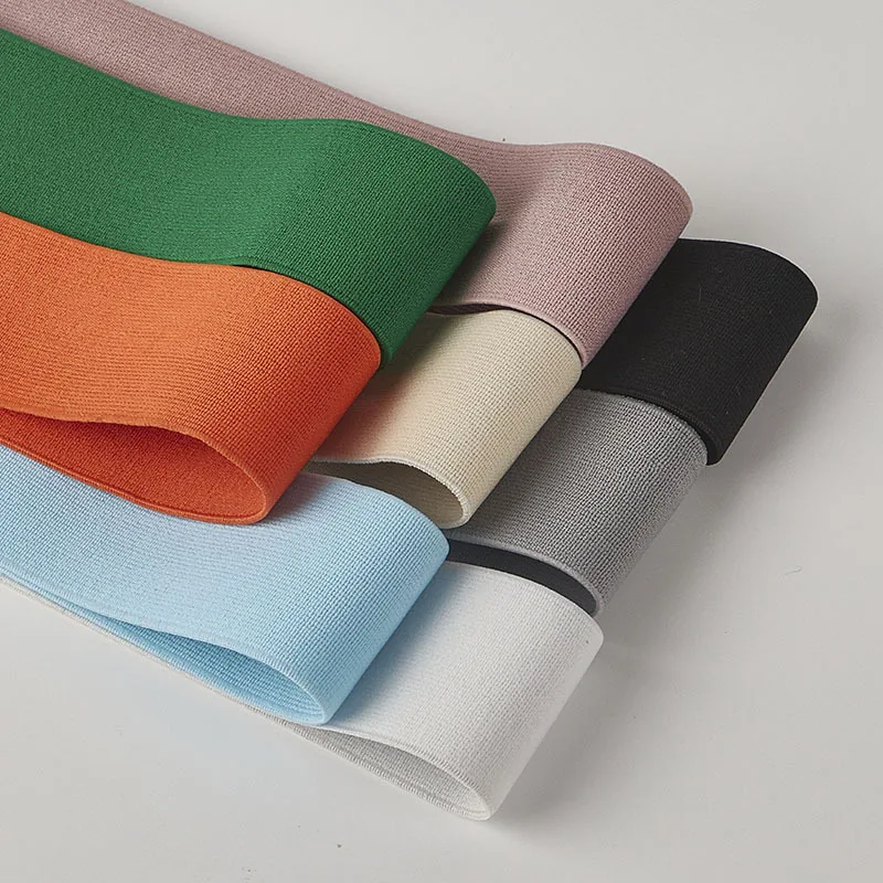 Color 4 CM Elastic Waist Band For Garment Quality High Elastic Band