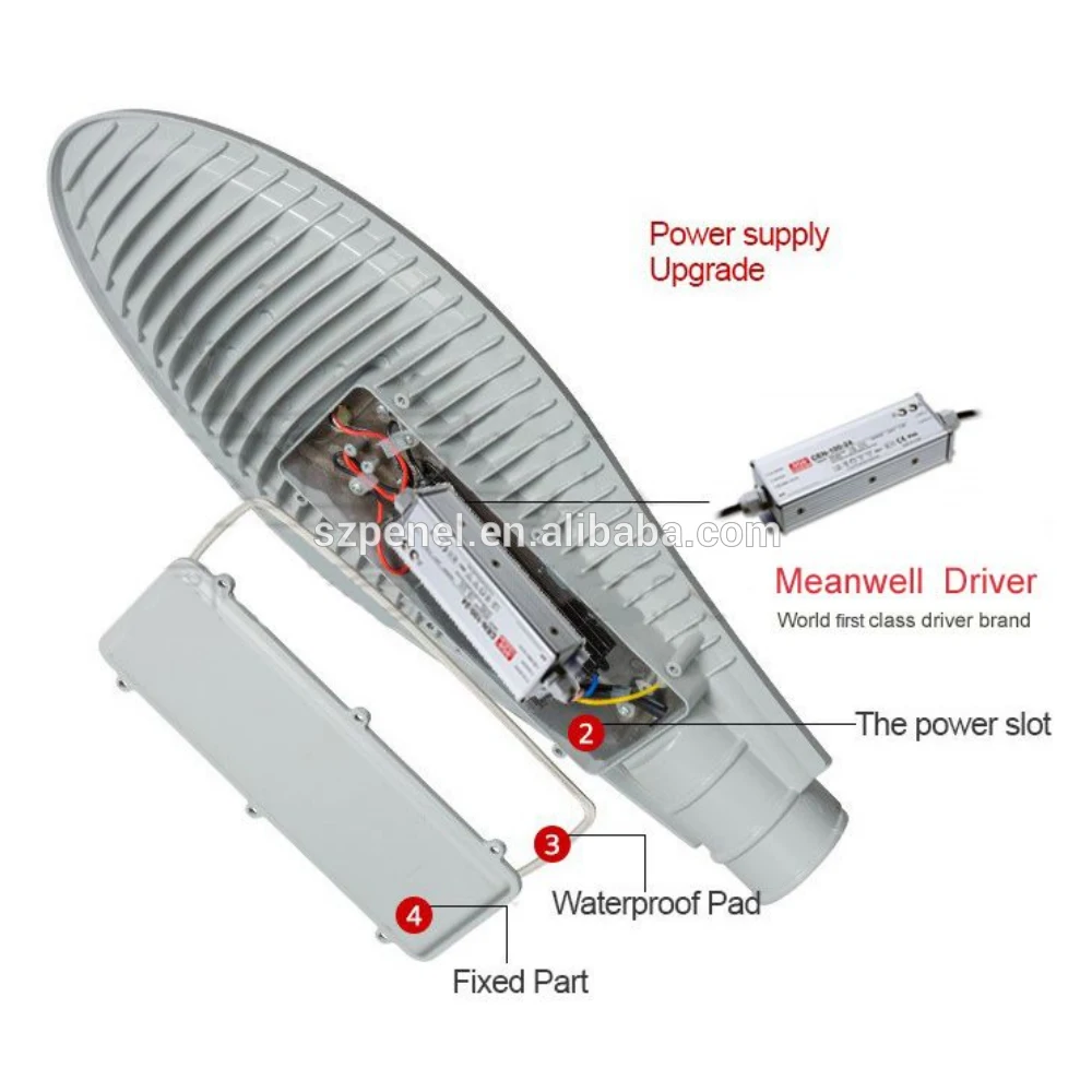 150W 200w road led lighting lamps IP65 Waterproof Outdoor LED Street light with 5 Years Warranty