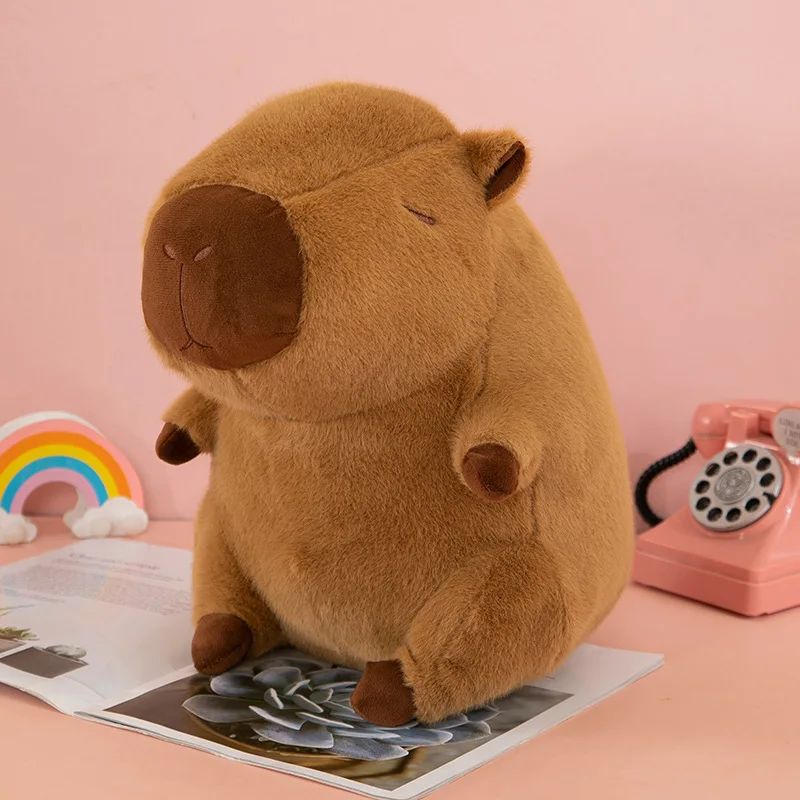Новая фигурка Capibala плюшевая игрушка Capybara рюкзак милые детские подарки оптовая продажа от фабрики