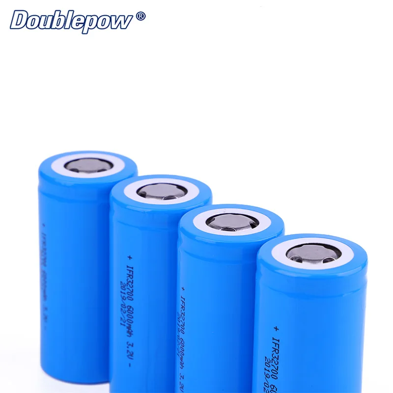 High capacity 6000mAh 3C discharge 3.2V rechargeable battery ifr 32700 lifepo4 battery