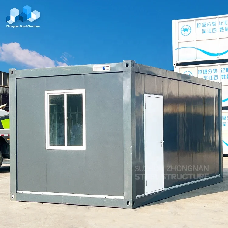 Zhongnan Detachable Custom 20ft luxury tiny home modular portable container house prefab houses with kitchen and bathroom