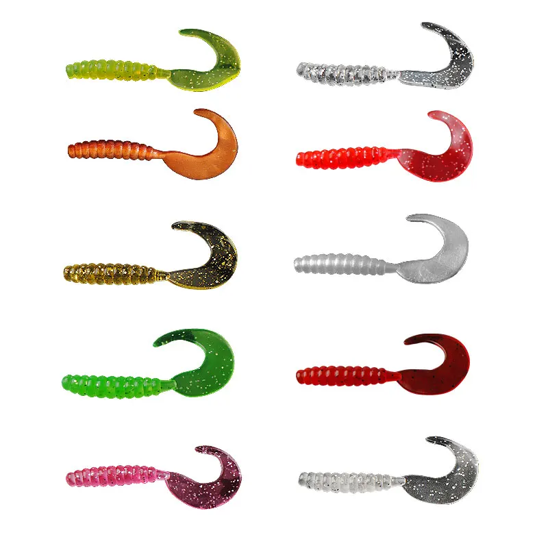 Worm Soft Plastic Bait Kit Worms Fishing Lures O-Rings and Wacky Rig Tool Fishing Worms for Bass Lures Fishing Tools