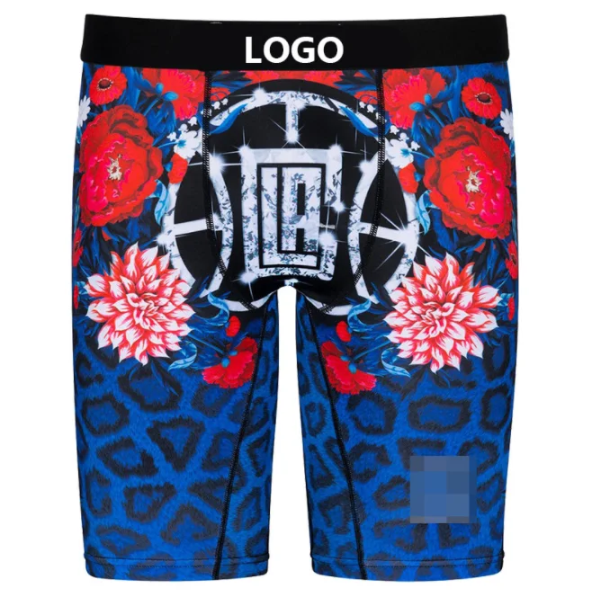 Новинка 2021, стильные мужские трусы-боксеры на заказ, быстросохнущее нижнее белье из полиэстера, мужское нижнее белье большого размера, боксеры, трусы