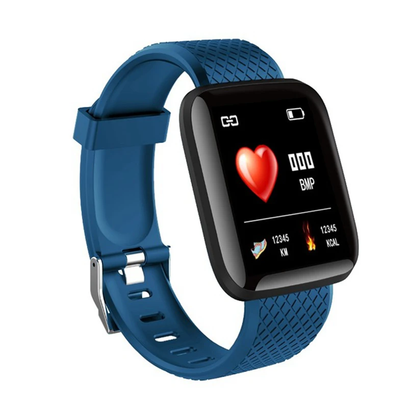 
116plus square shape display 2021 hot sell cheap smart watch Whole sale for man heart rate fit bit fitness smart watch 