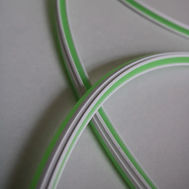 Easy operation high tenacity colorful Fumed silicon led flex strip Led neon
