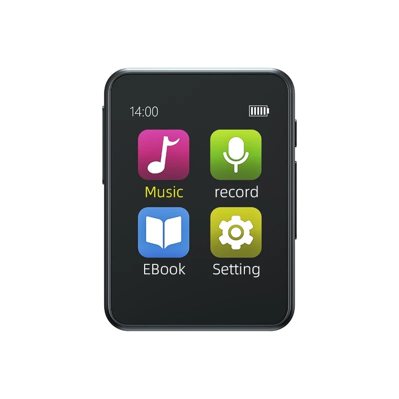 Portable dsd music mini mp3 player with e-book