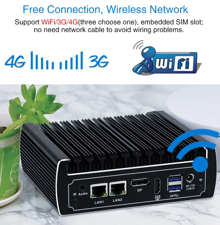 Китайский производитель nuc ПК IBOX-501 N13 L2 hd порт тонкий клиент с двухъядерным i5 7200u 2 5