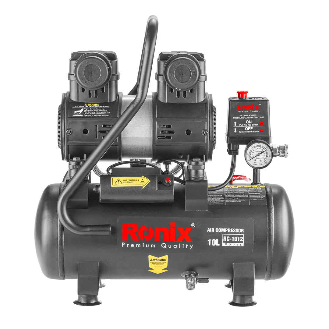 Роникс RC-1012 10L масла бесшумный 1HP мини воздушный компрессор машины