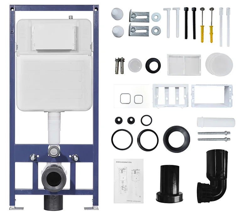 Smart Toilet Water Tank Wall Mounted Cistern Types Wc Toilet In Wall Hidden Concealed Cistern