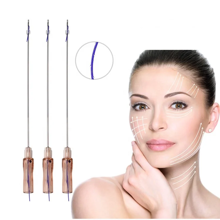 Skin care face lifting threads korea 4D cog PDO threads