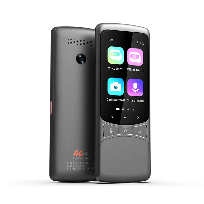 134 Language Online Fast Translation Smart 4G Voice Translator Translate Machine