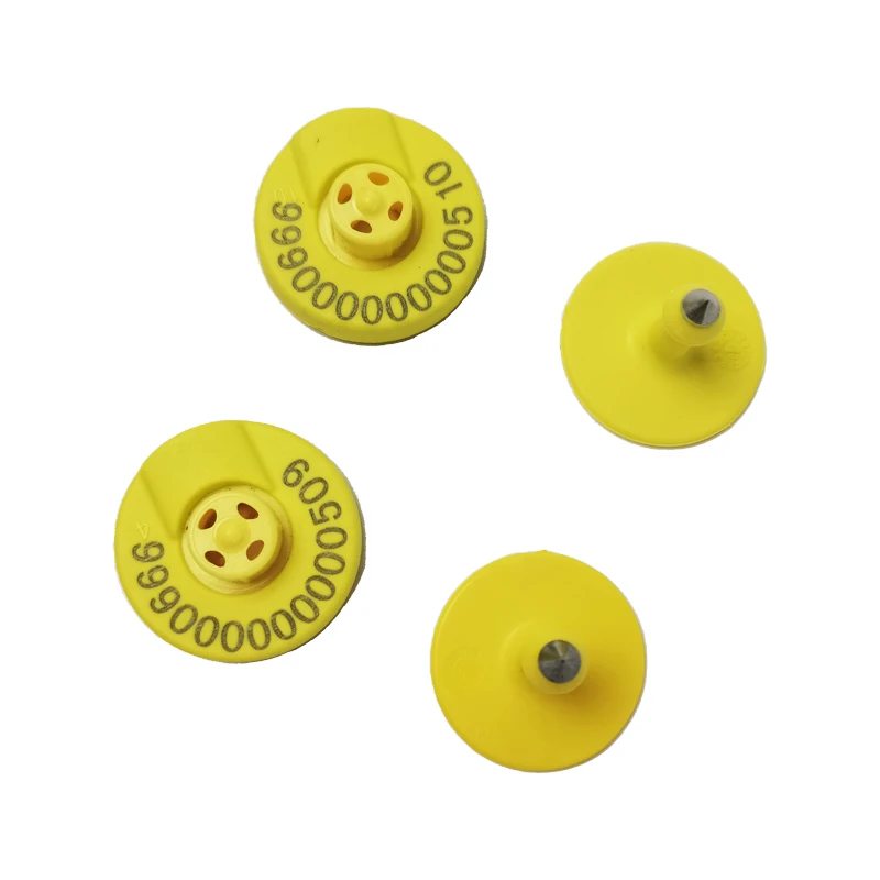 Сертифицированный ТПУ Пластиковый 134,2 кГц HDX / FDX-B RFID животная Ушная бирка