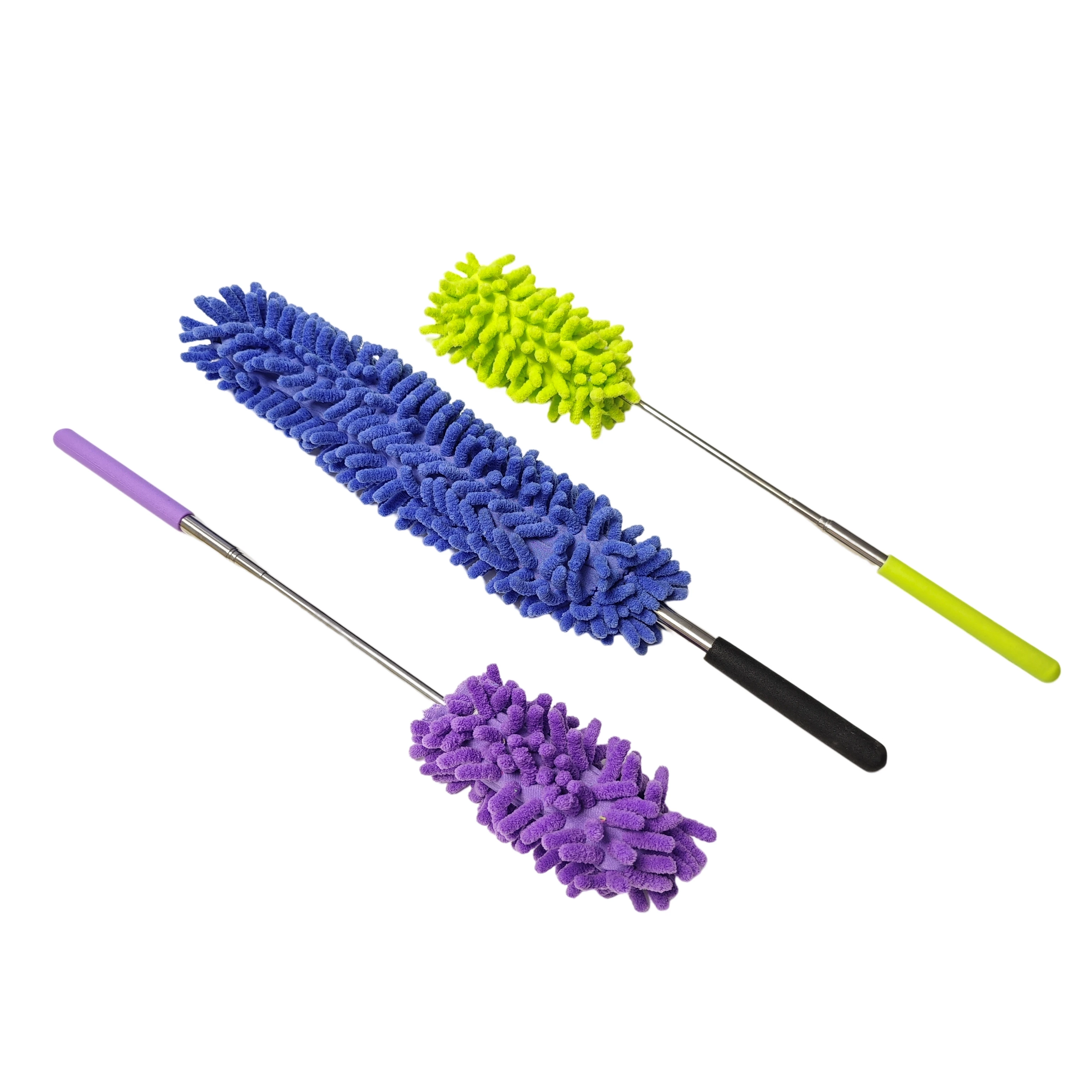 Telescopic Handle Ultrafine Fiber Triangular Mop for Cleaning Ceiling Glass Windows