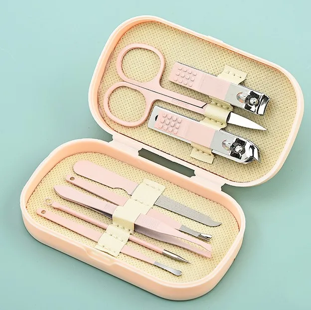 Professional factory 8 pcs/14pcs nail tool manicure set pedicure and manicure set