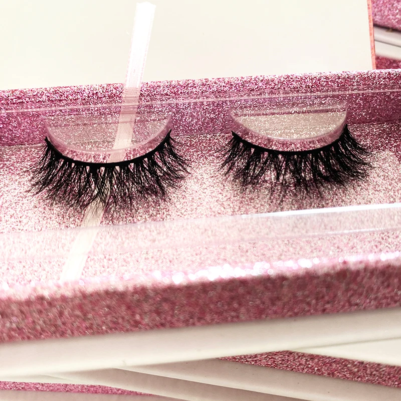 2024 5d 3 Pairs Dramatic 3D Mink Eyelash 25mm Siberian Mink Lashes Lashes3d Wholesale Vendor