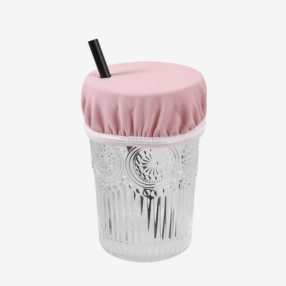 High quality Drink holder for alcohol protection reusable drink cup cap with straw hole lid protectors for bar club parties