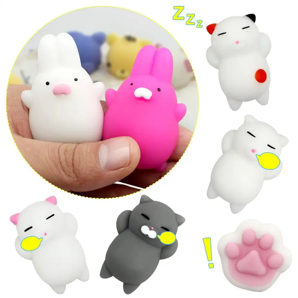 2024 Mochi Squishy Toys Mini Squishies Kawaii Animal Squishies Party Favors for Kids Random Stress Relief Toys
