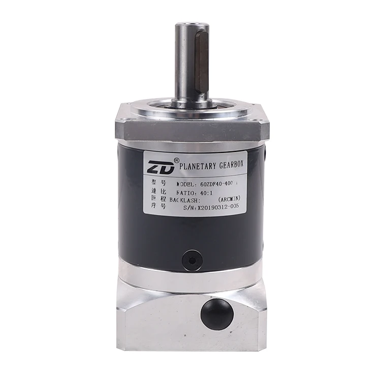 60mm wpa spur gear box worm speed reducer for security equipment