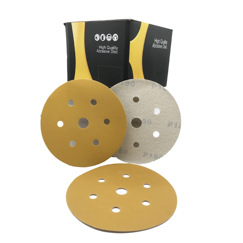 High Quality P60-P800 Dry Abrasive Sanding Paper Interflex Frame Disc Road Abrasive Sandpaper Disc For Polis hing lijas