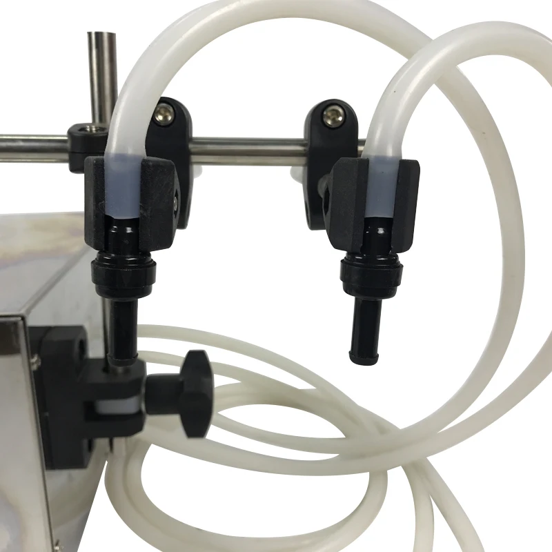 Double-head small numerical control filling machine semi-automatic liquid filling machine liquid quantitative filling machine