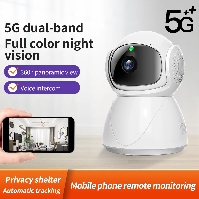 390eyes 360 720P Smart Automatic Tracking Wireless Security IP Camera Surveillance Wireless Baby Camera