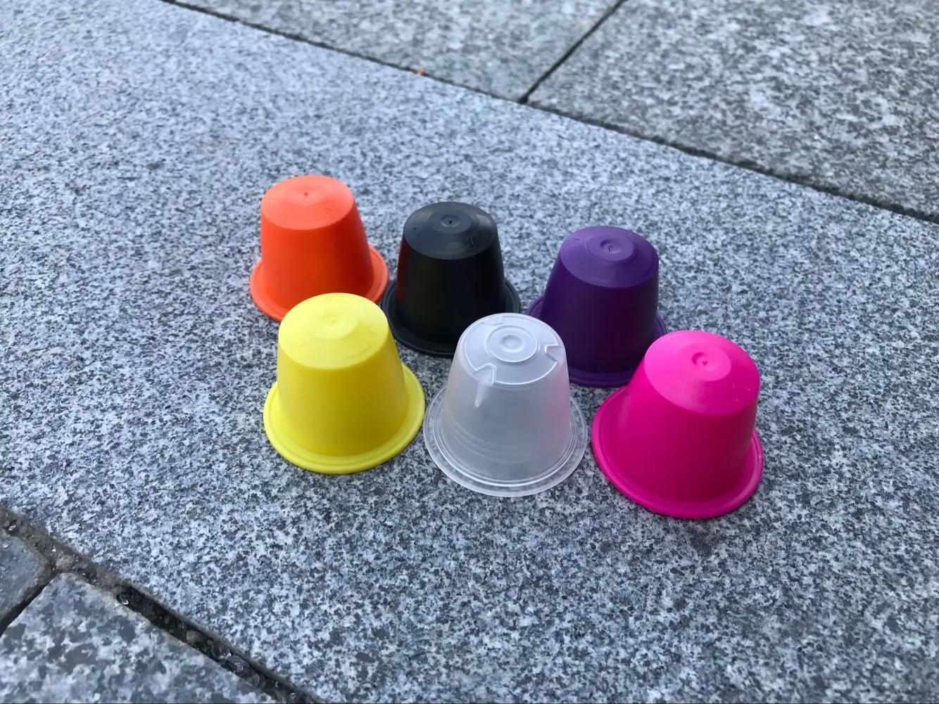 Пустые капсулы для кофе Nespresso совместимые с частным логотипом пластиковые