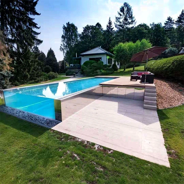 Акриловый производитель, наружный бассейн, прозрачная акриловая панель без пожелтения для стеклянных стен бассейна