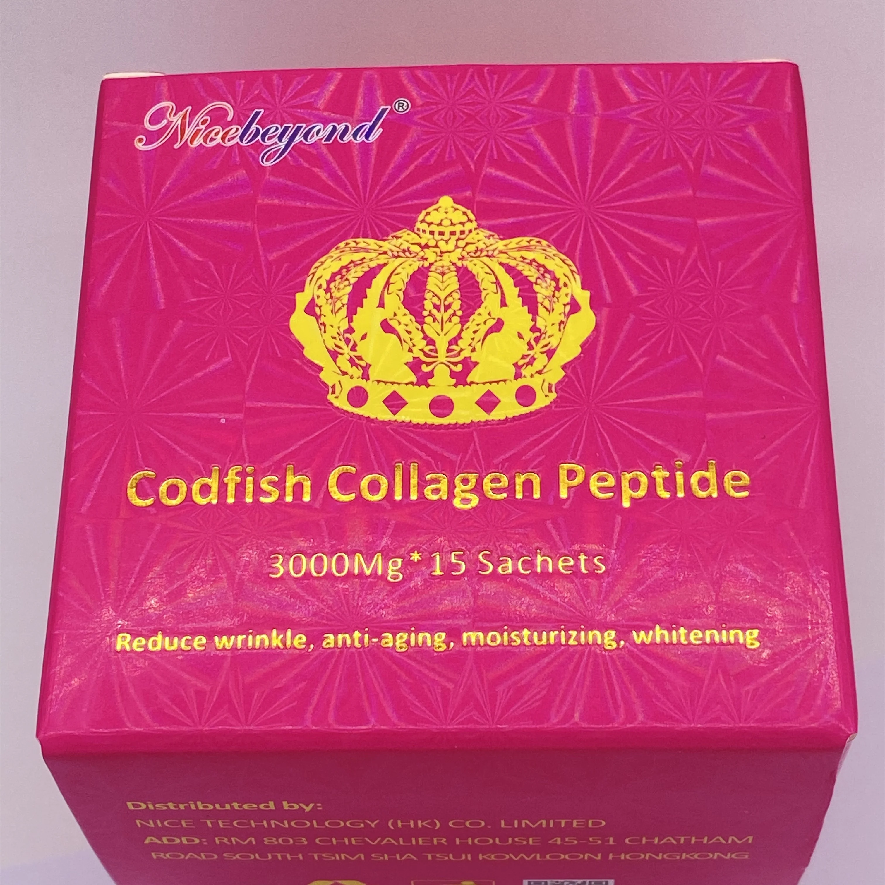 Nicebeyond MARINE COLLAGEN powder Collagen Drink 3g*15bags Replenish collagen and Reduce wrinkle