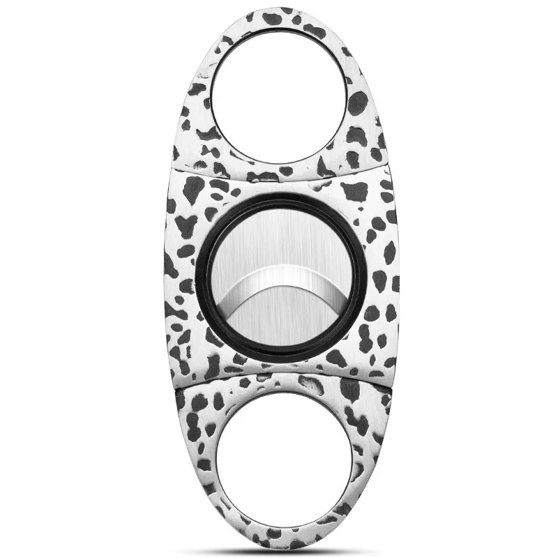 Cheap New Luxury Cigar Cutter Stainless Steel Custom Logo Blade Cigar Cutter Smoking Accessories Cigar Scissors