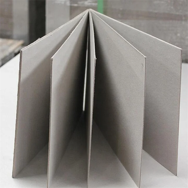 250gsm 300gsm 400gsm 500gsm Duplex Grey Back Paper Board Gray Cardboard Sheets