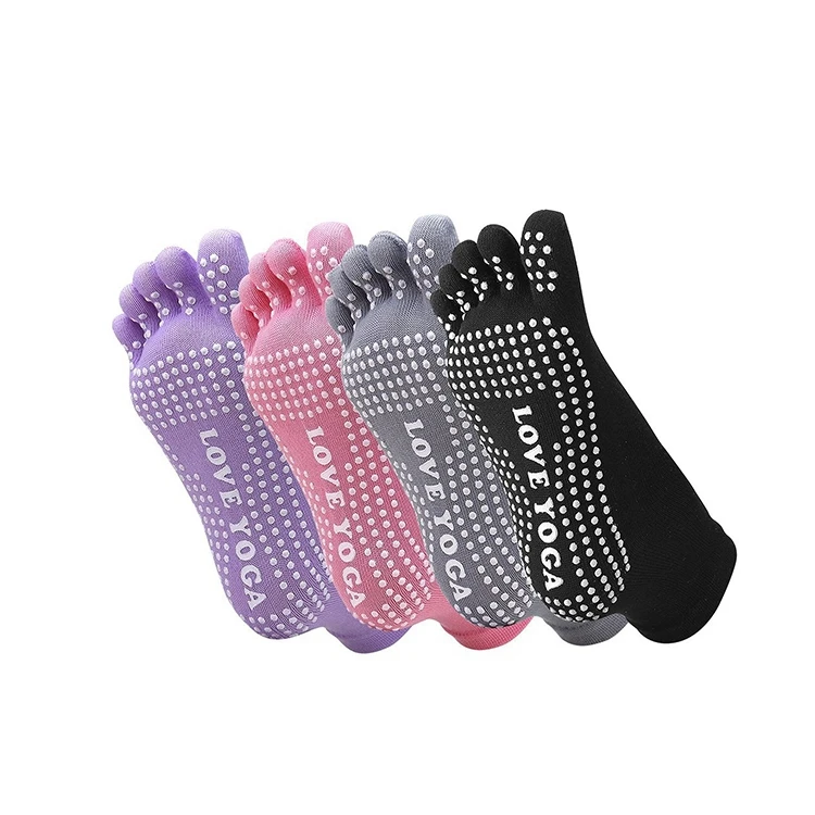 FY-N1182 grip socks yoga pilates private label yoga socks with arch support