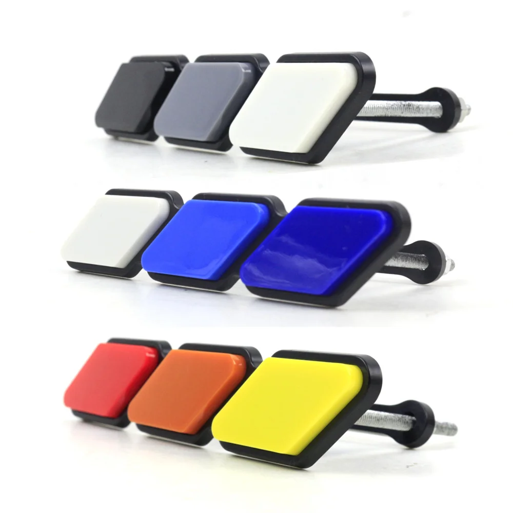 ABS 3 Colors Grille Badge Emblem For Toyota TRD Tacoma Tundra 4Runner Highlande Rav4 Strip Of Air Inlet Grille Auto Accessories