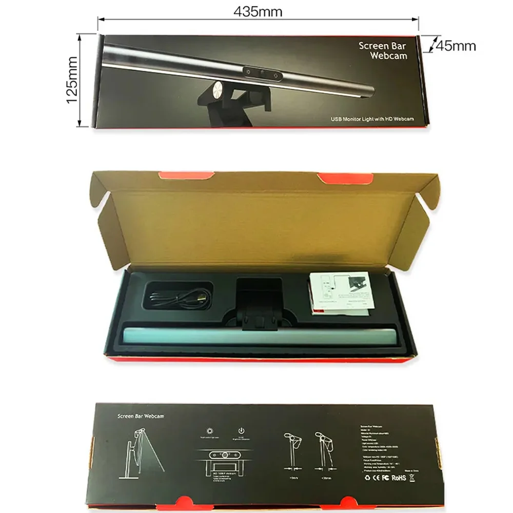 USB-монитор с HD-веб-камерой