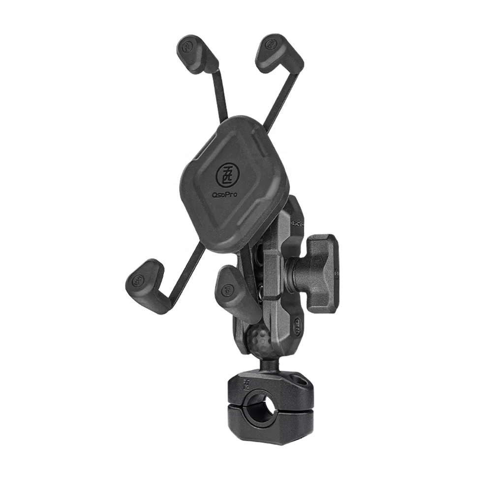 OSOPRO Universal X-grip 360 Rotation Motorcycle Mobile Phone Holder Multi-X Mobile Mount