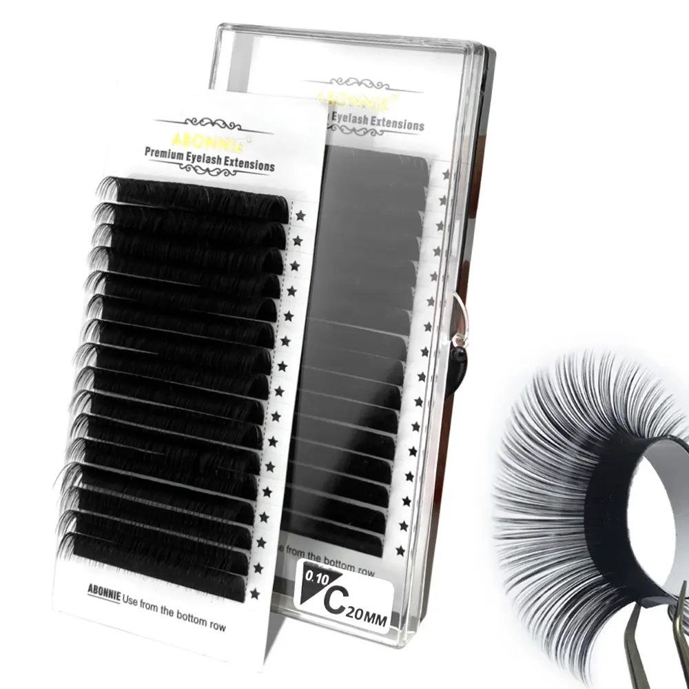 
Bulk no residue single lashtrays faux mink cashmere eyelash extension mega volume 0.05mm more blacker eyelash 