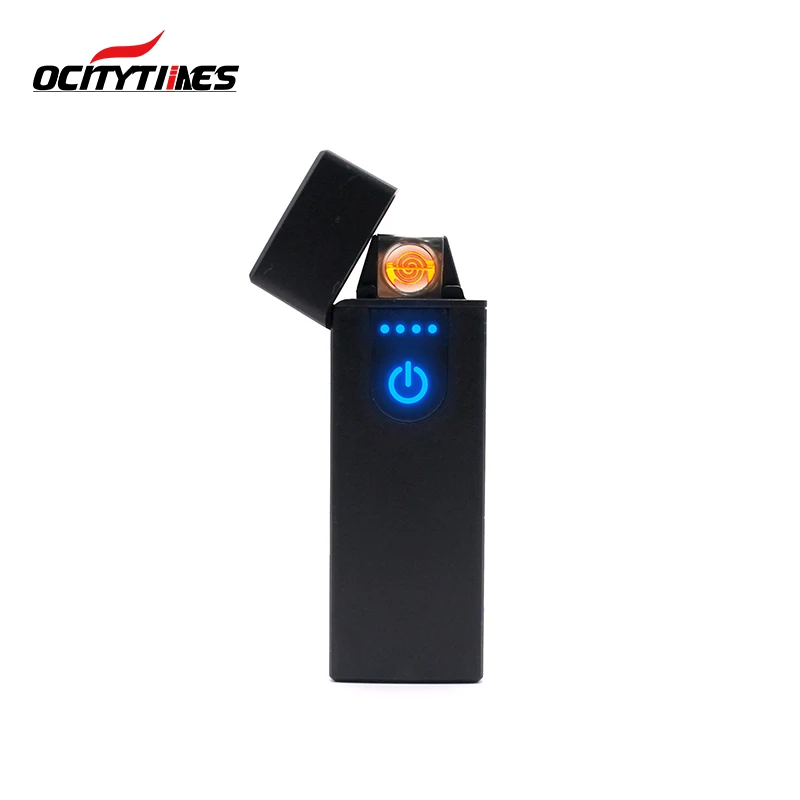 OCITYTIMES egg06 wholesale new model 200mah big power electric double arc usb lighter rechargeable & windproof lighter