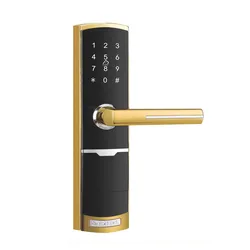 EXW Price Password Digital TT Lock APP Smart Front Door Lock with Emergency Key