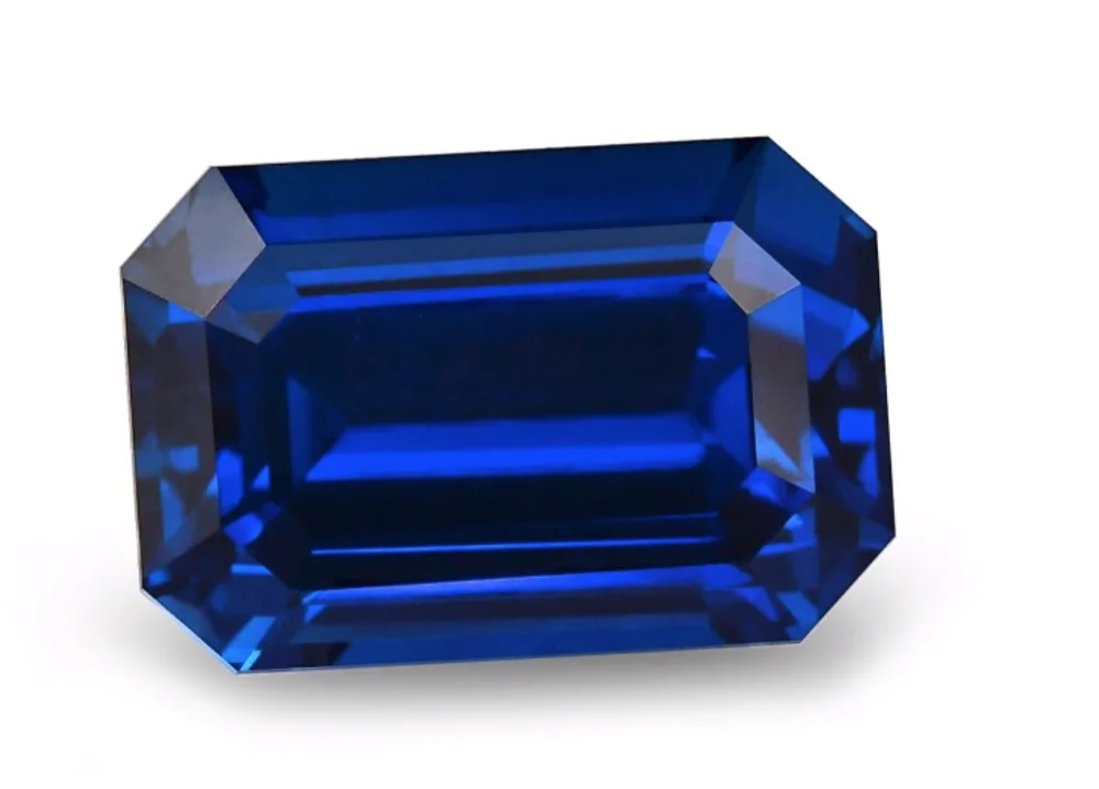 10.47 Carat Royal Blue Sri Lankan Sapphire Emerald Cut Shape Ceylon Sapphire Gemstone Loose Gemstone Precious Gemstone Price