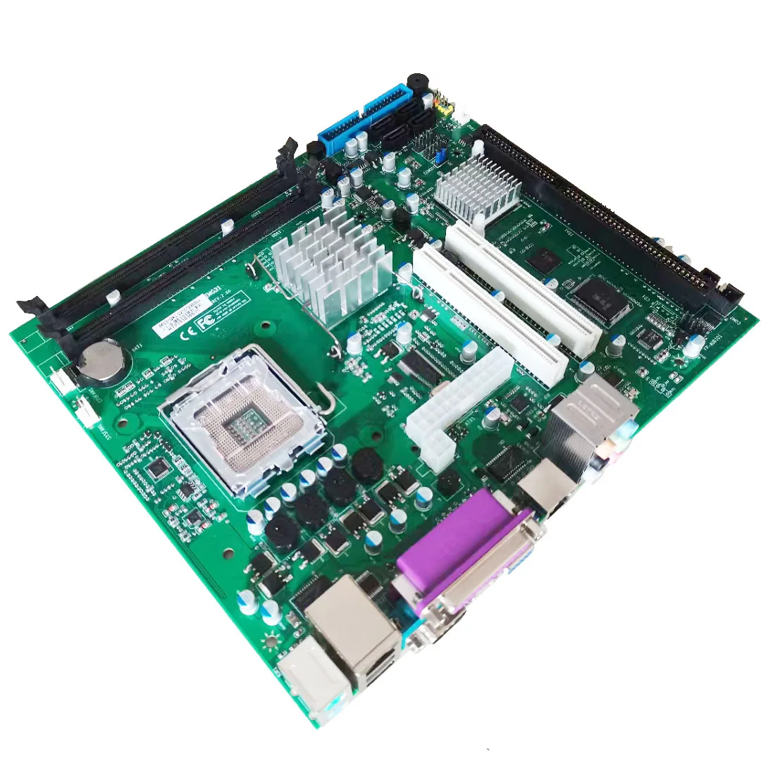 iBase MB886F-R  with 1 ISA  4 PCI  3 PCIe atx industrial LGA775 socket motherboard 2 Gbe LAN  winxp win2000 win7 system